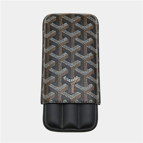 cigar carrying case goyard|cigar travel case.